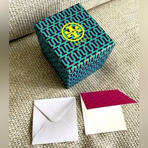 Tory Burch notecards and box (15)